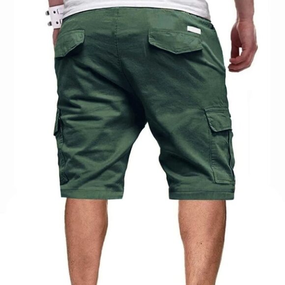 Green Mens Shorts - Picture 3 of 5